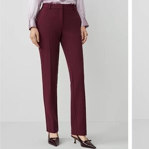 Ann Taylor Women's Pants - Deep Burgundy